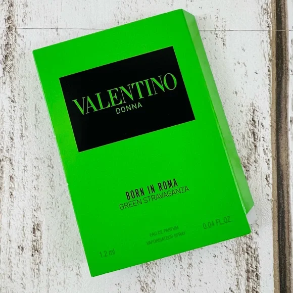 Valentino Born in Roma Green Stravaganza Deluxe Mini Parfume 6ml 0.2fl.oz. - Picture 6 of 7